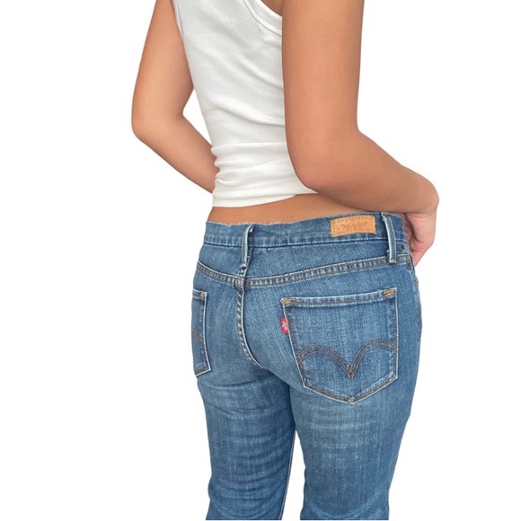LEVIS Low Waist Straight Leg Jeans - Picture 3 of 10